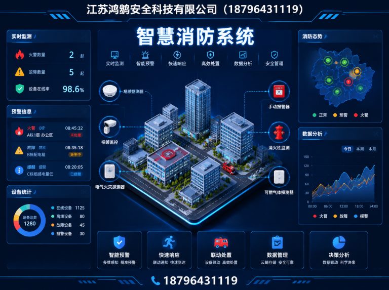 唐山消防通信指挥展示图